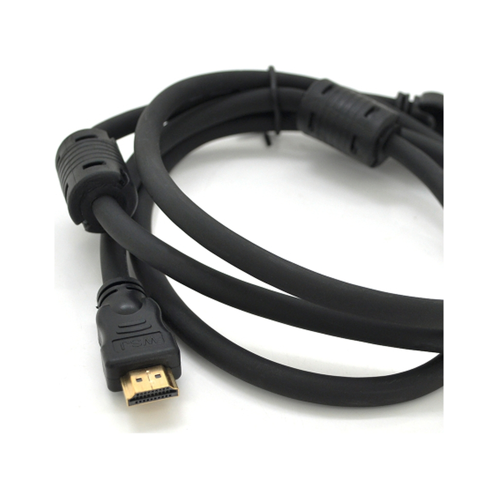 Кабель мультимедійний HDMI M to HDMI M 2.0m V1.4 4K black Ritar (HDMI(M)/(M)V1.4-2m-348B) Кабель мультимедійний HDMI M to HDMI M 2.0m V1.4 4K black Ritar (HDMI(M)/(M)V1.4-2m-348B)