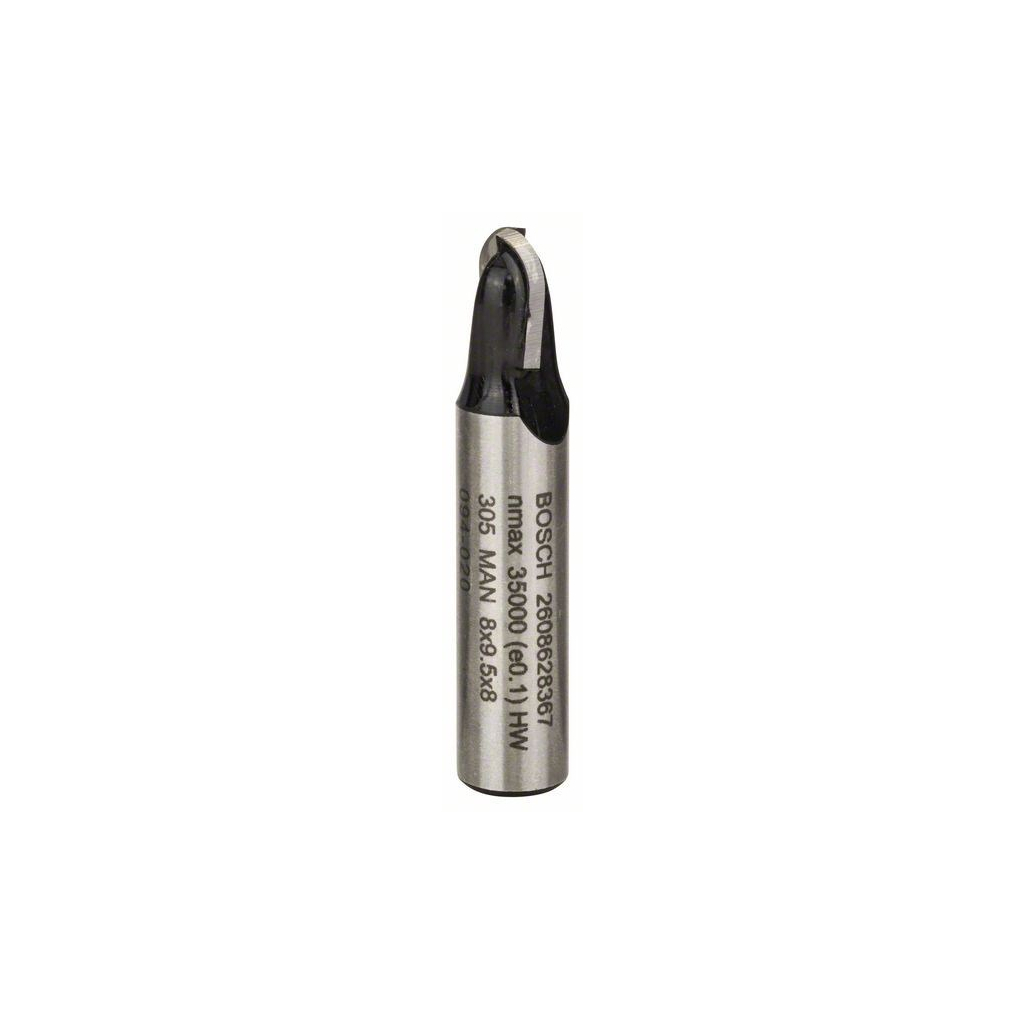 Фреза Bosch Professional галтельна, Std, S8, R4, D8, L9.2 (2.608.628.367)