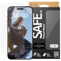 Скло захисне PANZERGLASS iPhone 15 Pro Max Ultra-Wide Fit (PG_SAFE95537)