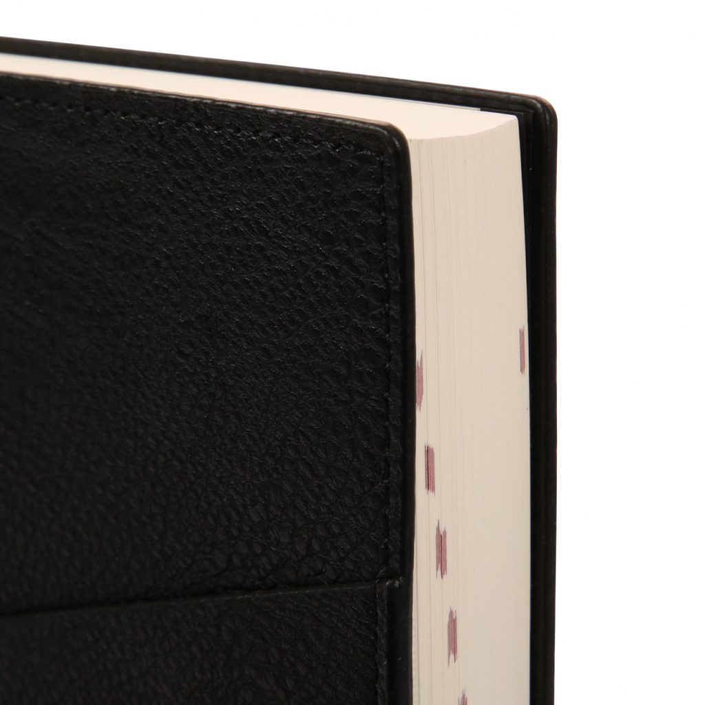 Тижневик Leo planner А5 датований 2026 "Credo", інтегральний, чорний, 368 сторінок (252647)