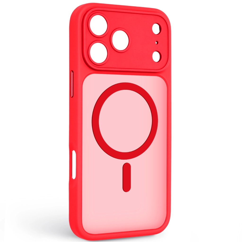 Чохол до мобільного телефона Armorstandart Lush MagCase Apple iPhone 17 Pro Max Red (ARM87504) Чохол до мобільного телефона Armorstandart Lush MagCase Apple iPhone 17 Pro Max Red (ARM87504)
