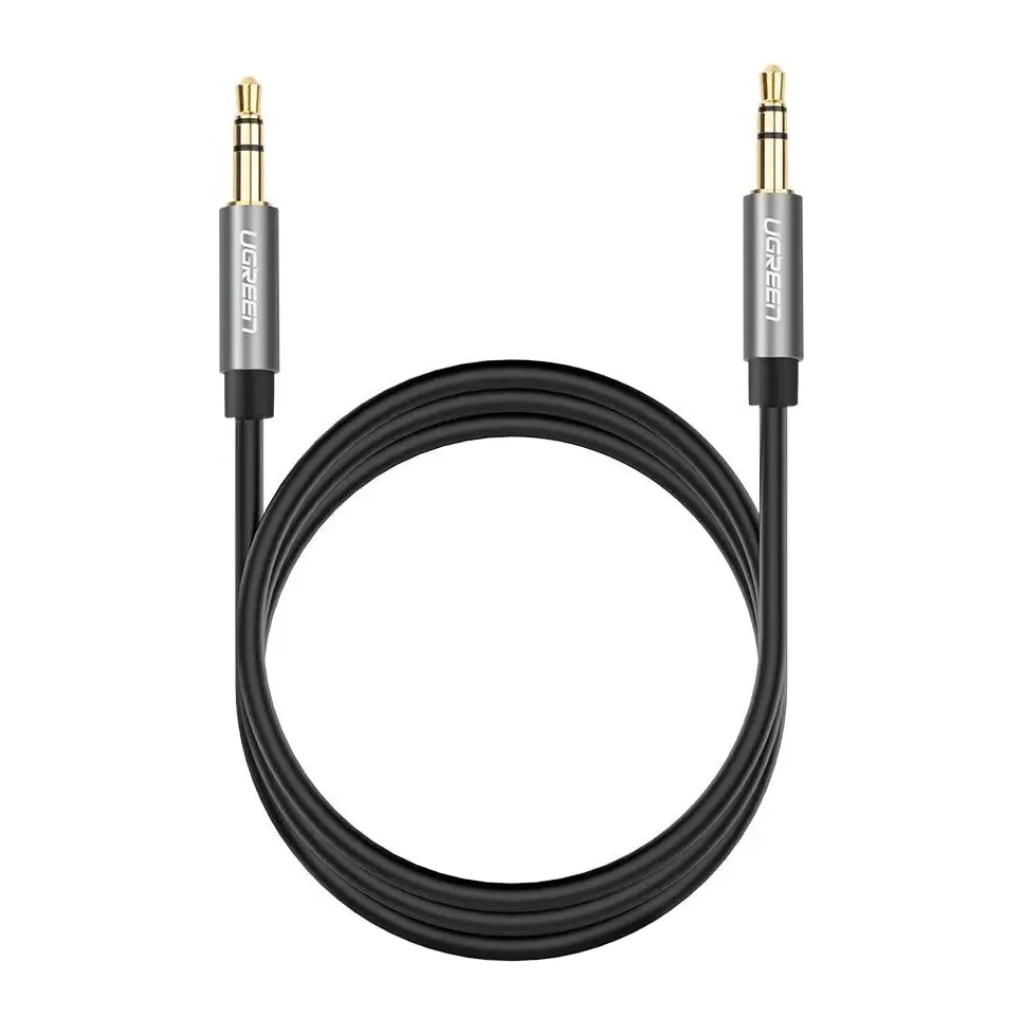 Кабель мультимедійний 3.5mm M to 3.5mm M 1.0m AV119 black Ugreen (10733) Кабель мультимедійний 3.5mm M to 3.5mm M 1.0m AV119 black Ugreen (10733)