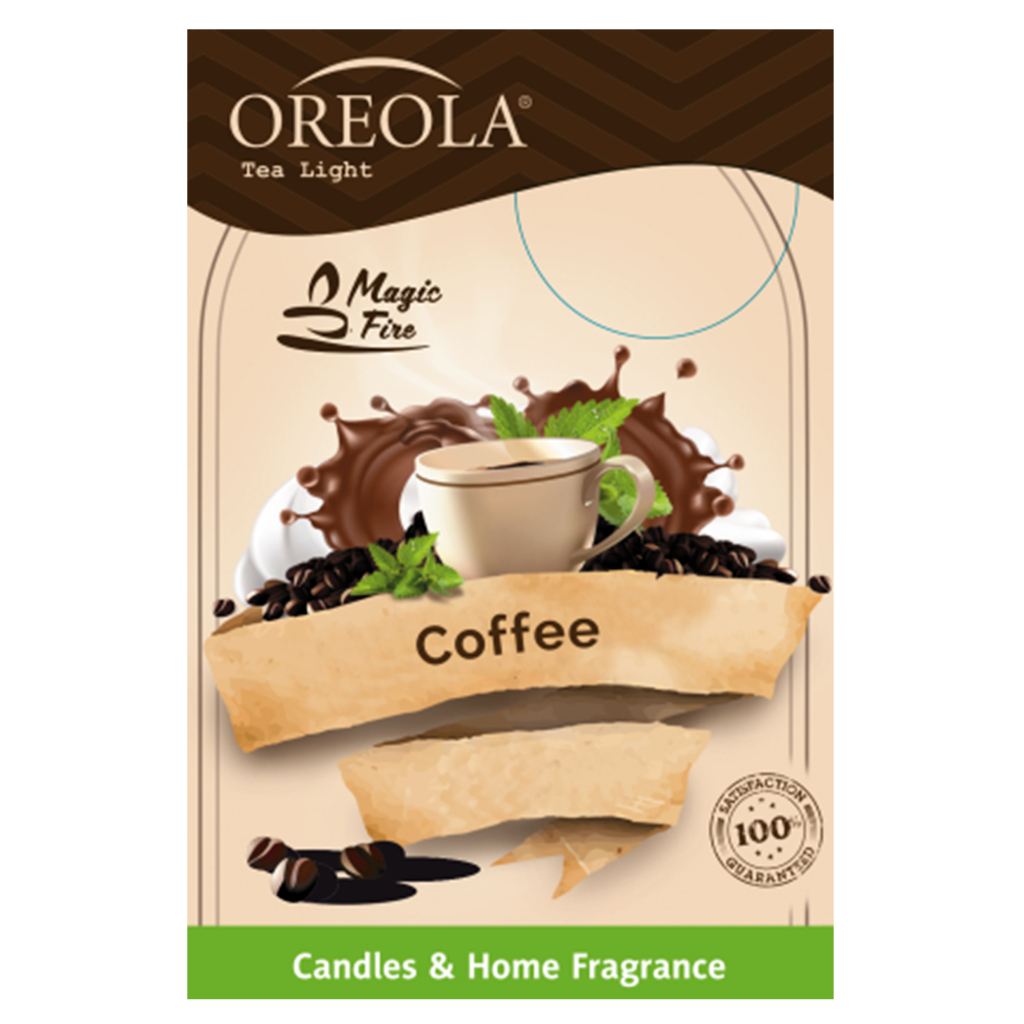 Ароматична свічка Oreola Кава 6 шт (5908252829170)