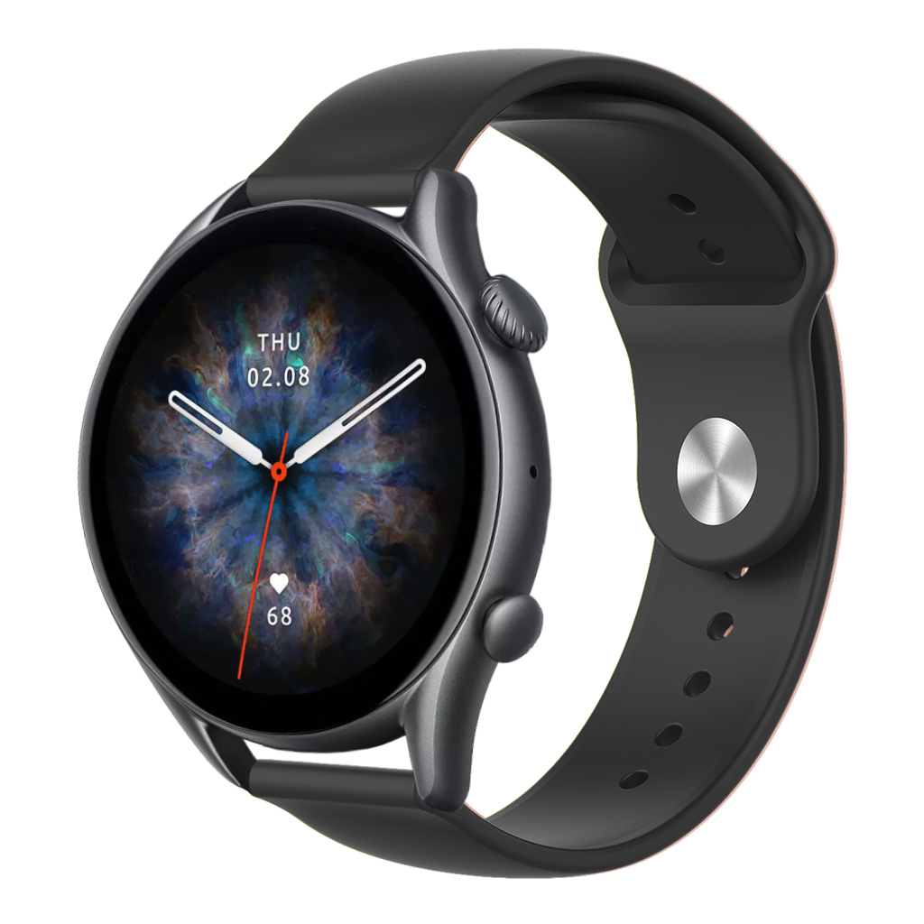 Ремінець до смарт-годинника Armorstandart Silicone Watch Strap 22mm Black (ARM80669) Ремінець до смарт-годинника Armorstandart Silicone Watch Strap 22mm Black (ARM80669)