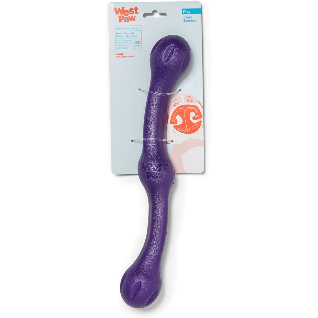 Іграшка для собак West Paw Zwig Large Eggplant 35 см (0747473759645)