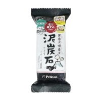 Solid soap Pelican Deitanseki With charcoal 135 g (4976631481357)