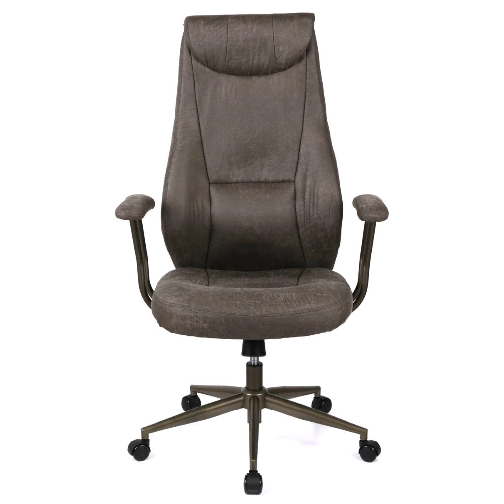 Офісне крісло Аклас Булат R-SR (Штучна замша 02 Dark gray) (00172366)