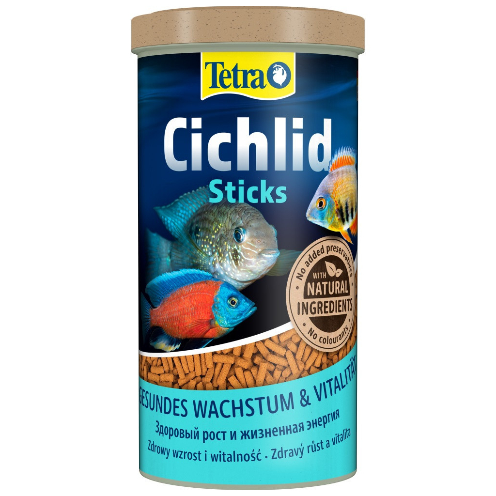 Корм для риб Tetra Cichlid Sticks для цихлід палички 1 л/ 320 г (4004218811218)