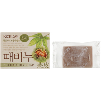 Solid soap Lion Rice Day Scrub Body Soap 100 g (8806325615125)