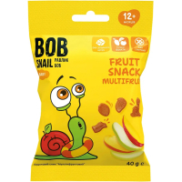 Children's snacks Bob Snail fruit multifruit 40 g (1740863)