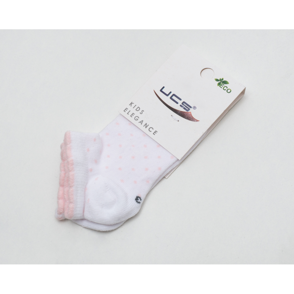 Шкарпетки дитячі UCS Socks в точечку (M0C0201-0072-3G-peach)