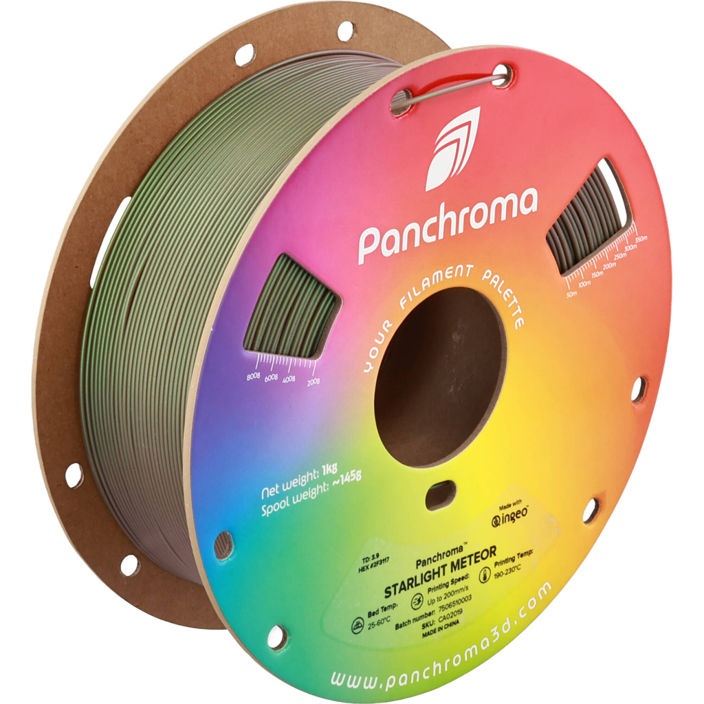 Пластик для 3D-принтера Polymaker PLA PANCHROMA STARLIGHT 1,75mm 1kg METEOR (CA02019)