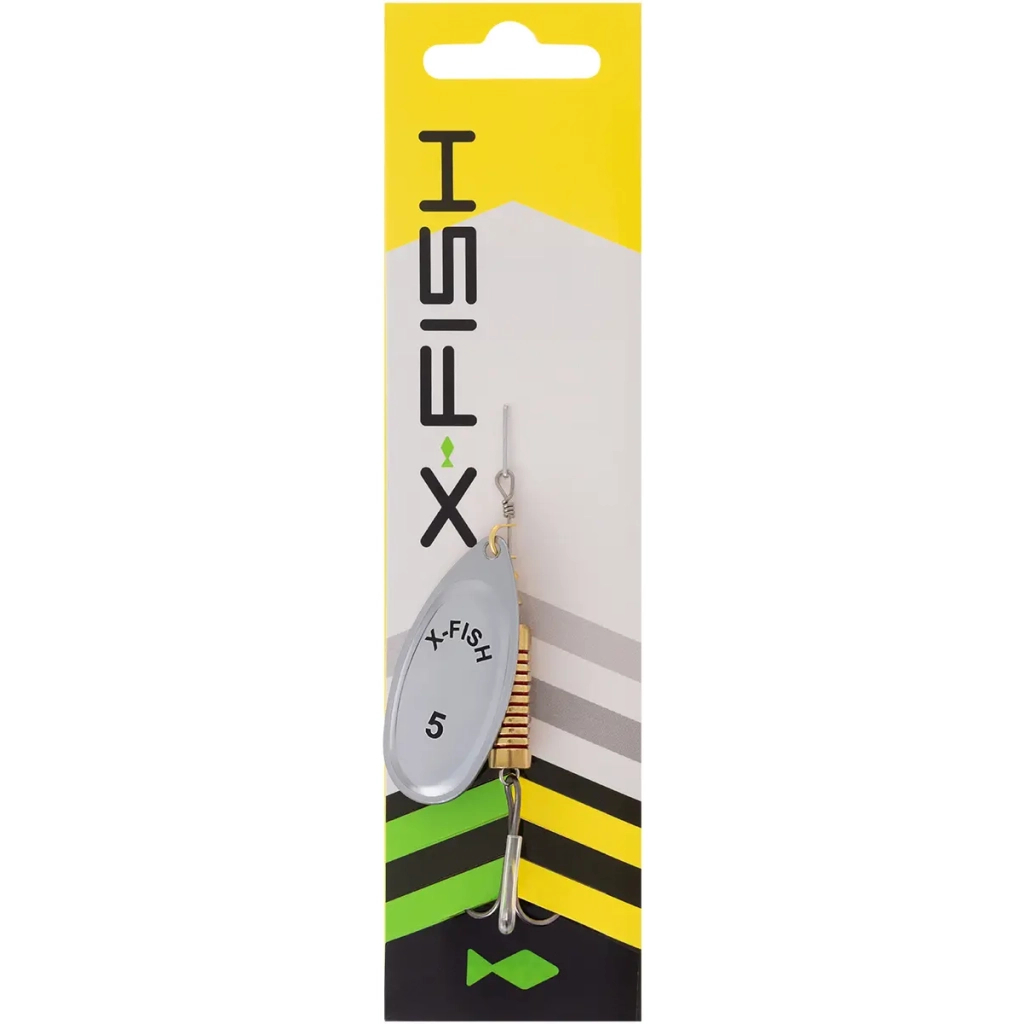 Блешня X-Fish Stark 14g 5 Silver (1917.05.73) Блешня X-Fish Stark 14g 5 Silver (1917.05.73)