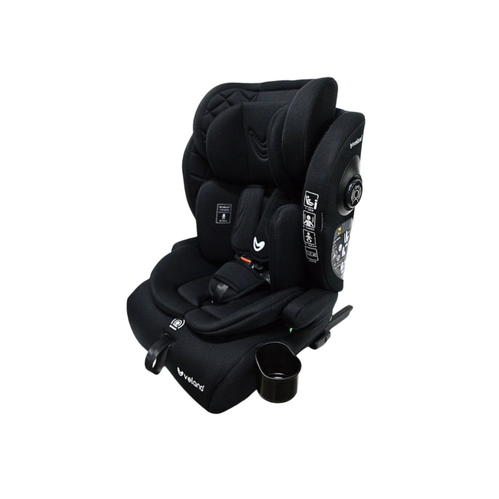Автокрісло Velano Flexo i-Size 76150 см, ISOFIX + Top Tether/ремінь, black (48413) Автокрісло Velano Flexo i-Size 76150 см, ISOFIX + Top Tether/ремінь, black (48413)
