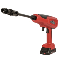 High pressure washer Vitals Master Am 1860n3-2Kit, low pressure, 18V, 2×2Ah, 180l/h, 30bar, case (243498)