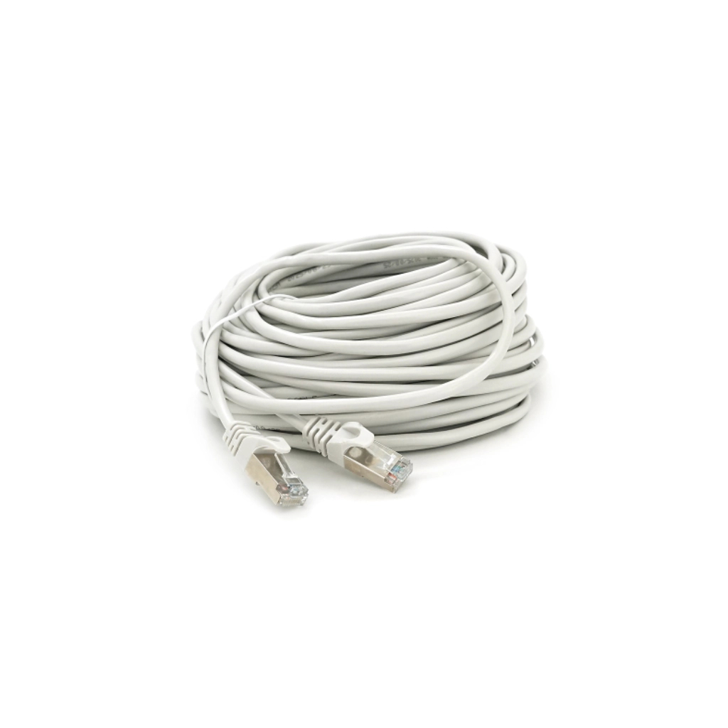 Патч-корд 25м FTP cat.5e, CU, RJ45, grey Merlion (PCM-CU-5E/25G)