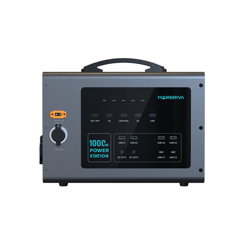 Зарядна станція Marsriva MP10 V3 1000W 1008Wh (MP10V3_MARSRIVA) Зарядна станція Marsriva MP10 V3 1000W 1008Wh (MP10V3_MARSRIVA)