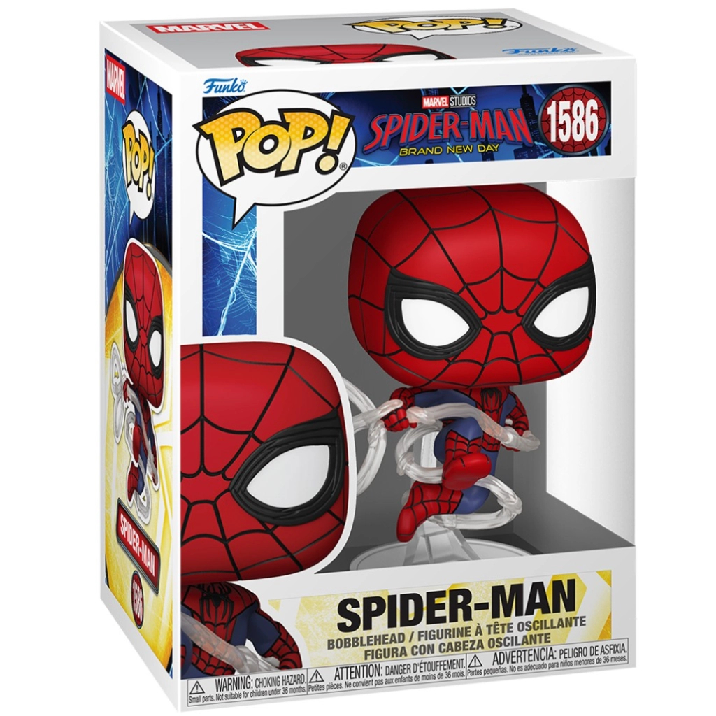 Фігурка Funko Pop серії Людина-павук: Абсолютно новий день - Людина-павук (83963)