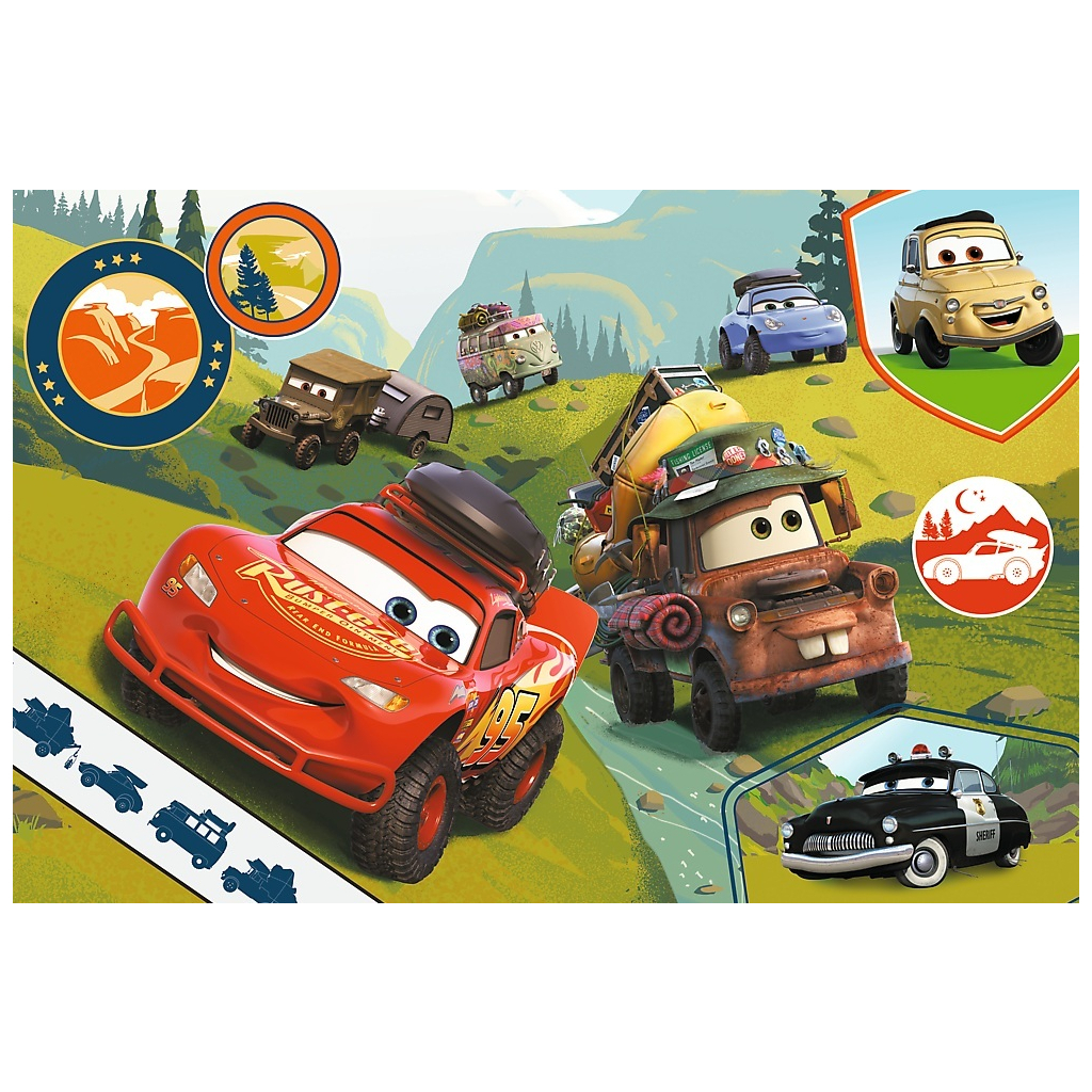Пазл Trefl Maxi Cars Щасливі машинки 24 елемента (5900511143522) Пазл Trefl Maxi Cars Щасливі машинки 24 елемента (5900511143522)