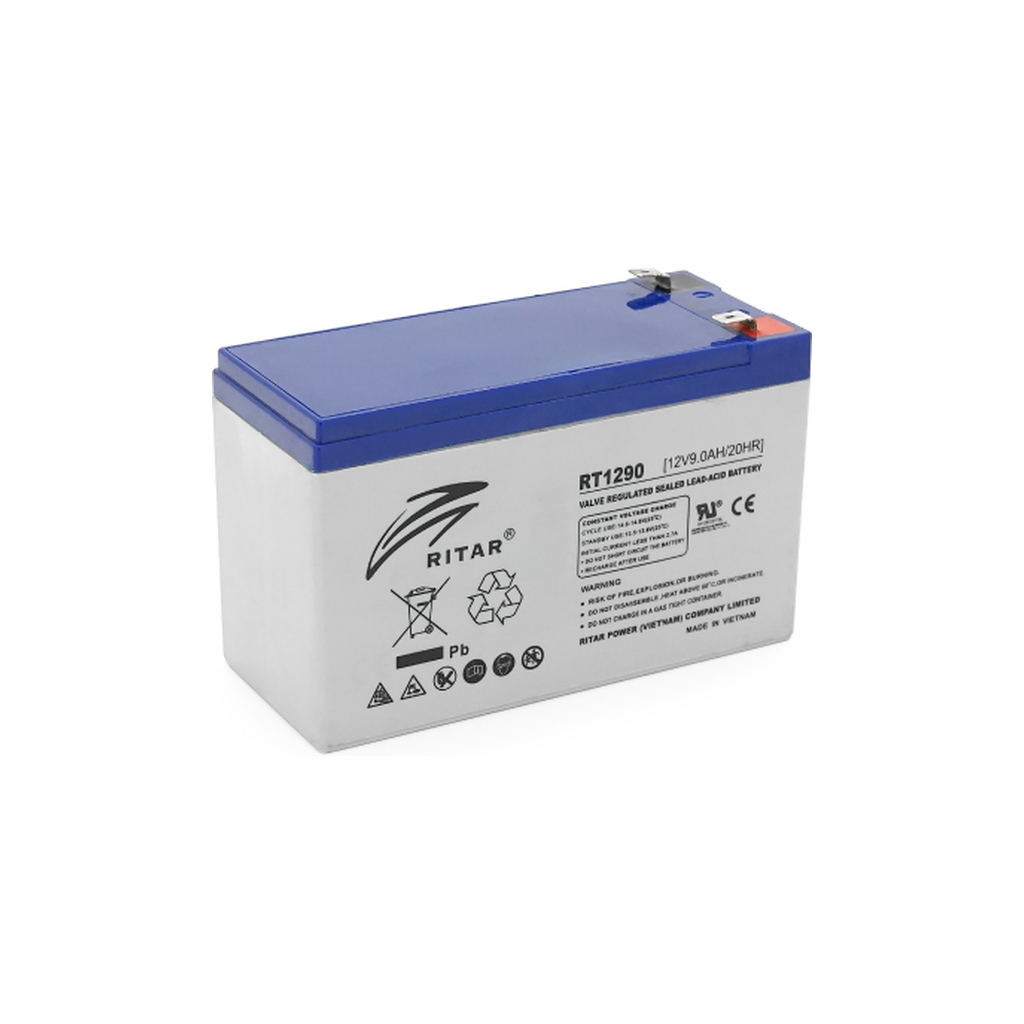 Батарея до ДБЖ Ritar RT1290, 12V 9.0Ah (RT1290 Q12)