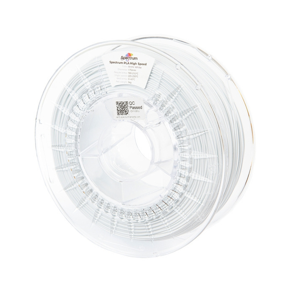 Пластик для 3D-принтера Spectrum PLA HS Premium 1.75mm 1kg Arctic White (81048)