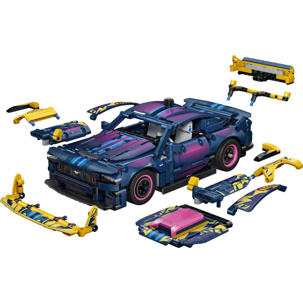 Конструктор LEGO Technic Тюнінг-гараж з автомобілем Ford Mustang GT (42236) Конструктор LEGO Technic Тюнінг-гараж з автомобілем Ford Mustang GT (42236)