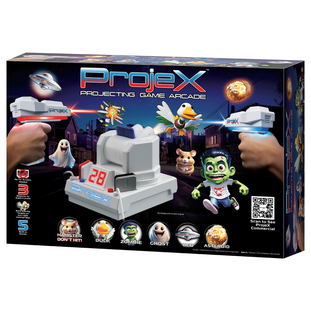Іграшкова зброя Laser X набір для лазерних боїв – Проектор ProjeX Animated (52613) Іграшкова зброя Laser X набір для лазерних боїв – Проектор ProjeX Animated (52613)