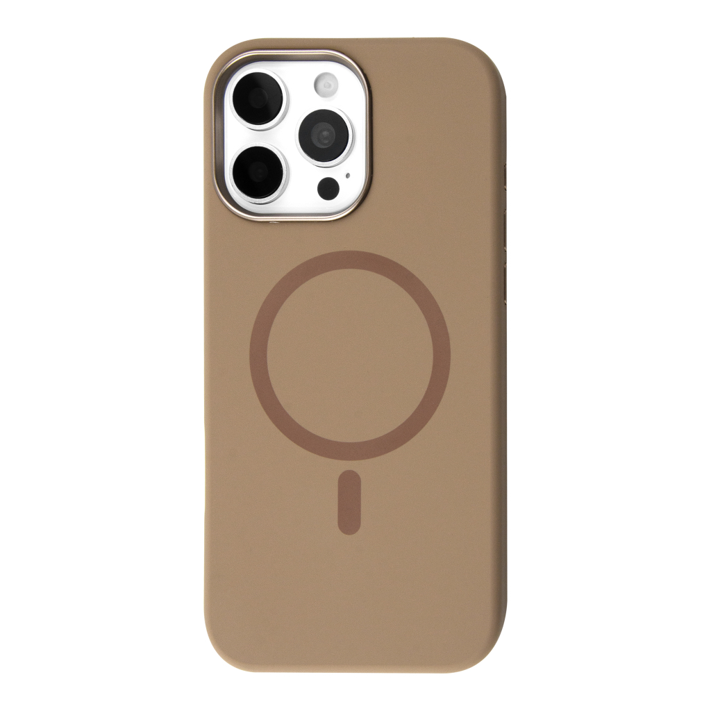 Чохол до мобільного телефона BeCover FIBRA Silicone OmniMag Apple iPhone 16 Pro Max Brown (716233) Чохол до мобільного телефона BeCover FIBRA Silicone OmniMag Apple iPhone 16 Pro Max Brown (716233)