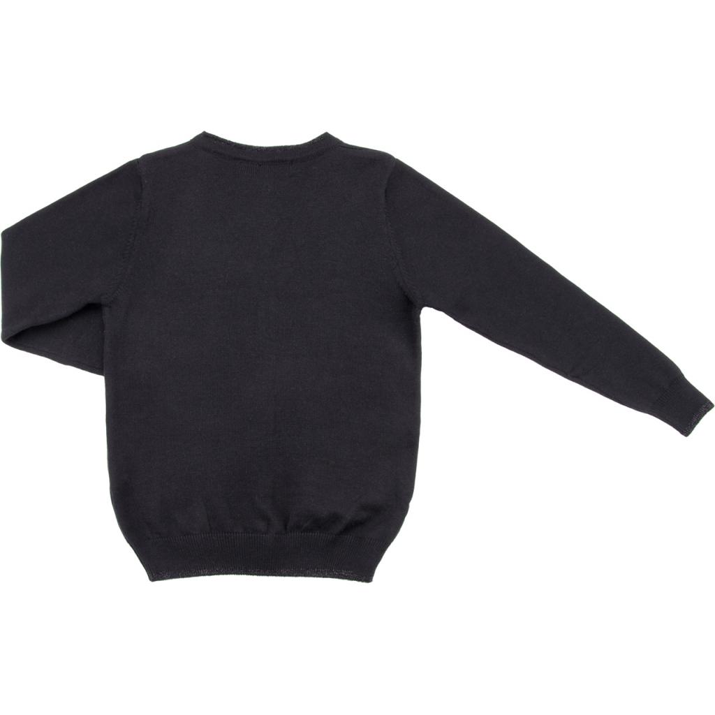 Кофта дитяча Breeze в'язана на гудзиками (V-1306-122G-black)