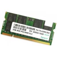 Модуль пам'яті для ноутбука SoDIMM DDR2 2GB 800 MHz Apacer (76.A305G.B32)