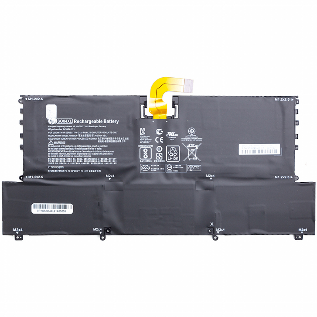 Акумулятор до ноутбука HP Spectre 13-v000 Series (SO04XL) 7.7V 4950mAh (NB461516) Акумулятор до ноутбука HP Spectre 13-v000 Series (SO04XL) 7.7V 4950mAh (NB461516)