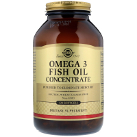 Fatty acids Solgar Omega-3 Fish Oil, Concentrate 2000mg, 120 gelatin caps (SOL-01788)