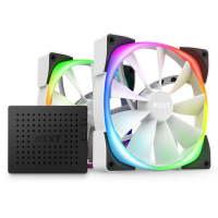 Кулер до корпусу NZXT AER RGB 2 - Twin Starter - White (HF-2814C-DW)