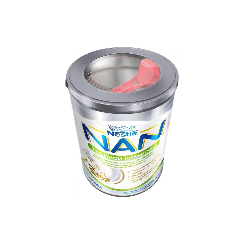 Дитяча суміш Nestle NAN Потрійний комфорт з народження, 400 г (7613035351462)