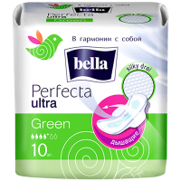 Hygienic pads Bella Perfecta Ultra Green Drai 10 pcs. (5900516305994)