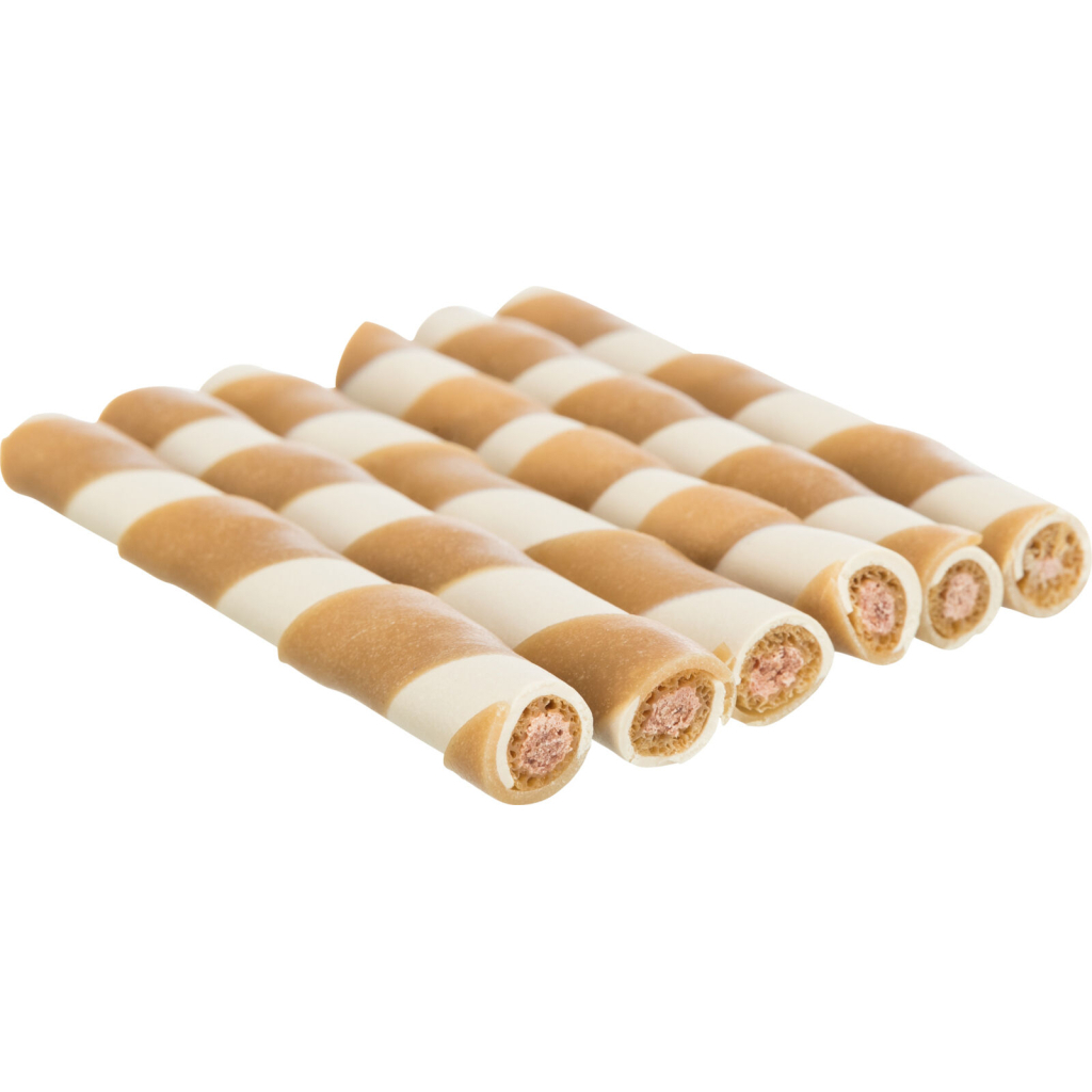 Ласощі для собак Trixie Filled Chew 10 см 100 шт (курка) (4011905276465)