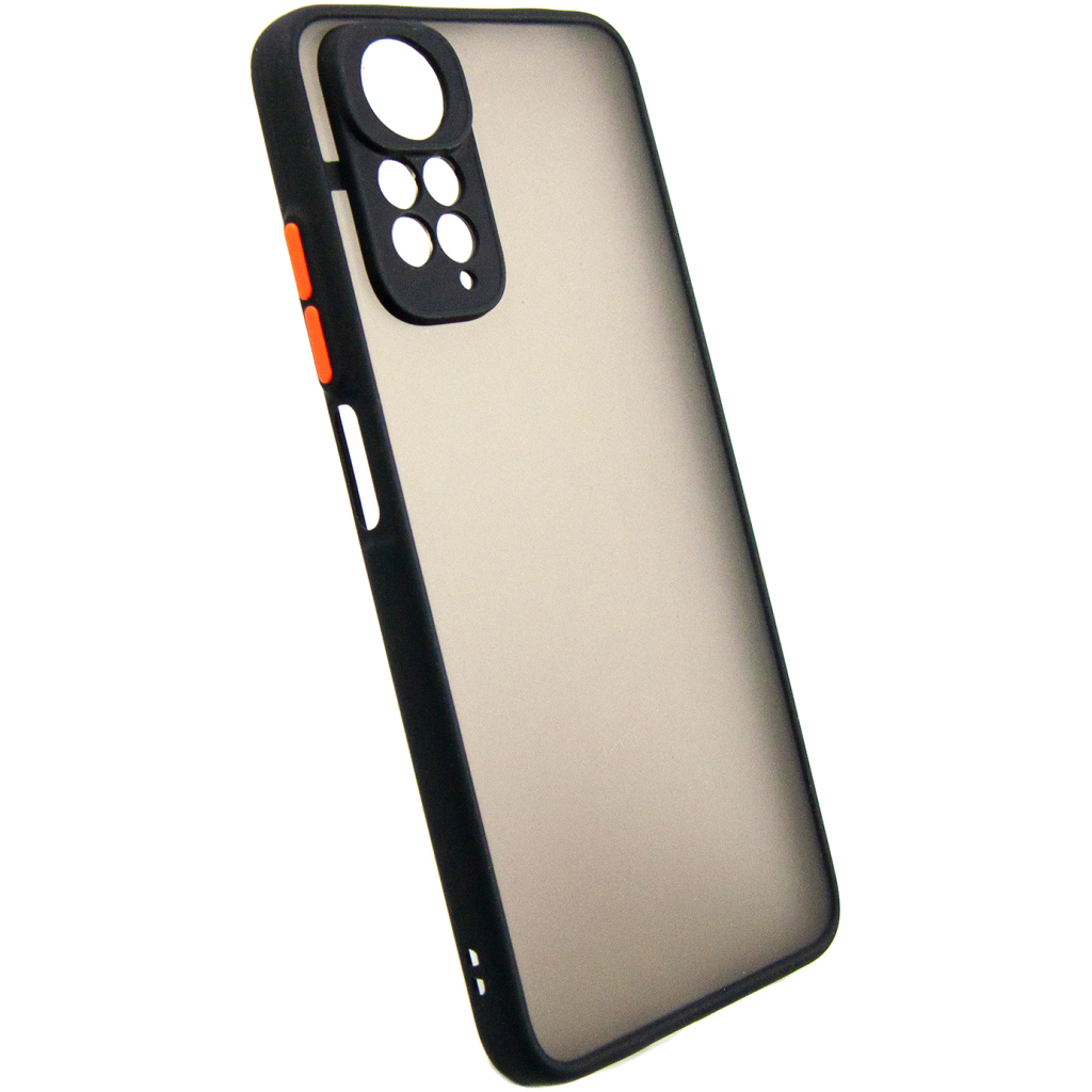 Чохол до мобільного телефона Dengos Matte Xiaomi Redmi Note 11 (black) (DG-TPU-MATT-113) Чохол до мобільного телефона Dengos Matte Xiaomi Redmi Note 11 (black) (DG-TPU-MATT-113)