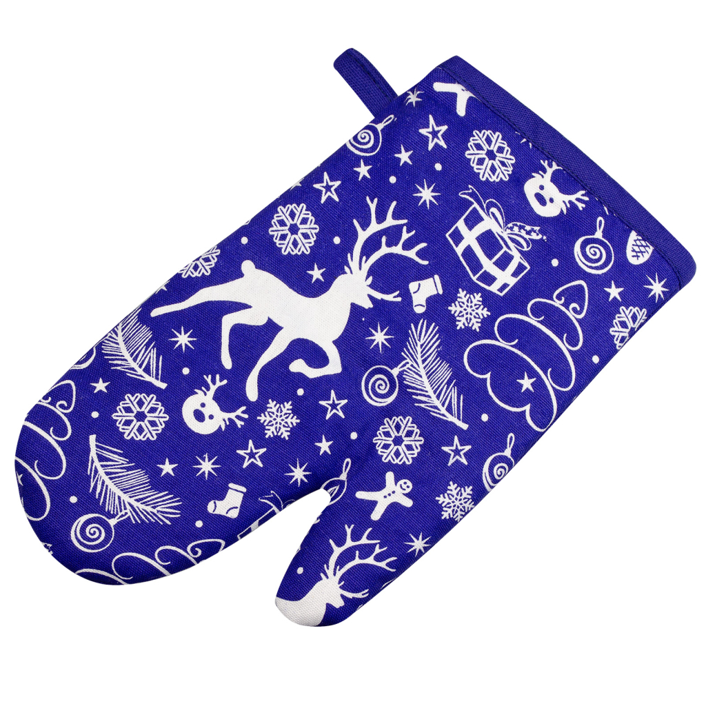 Кухонна прихватка Home Line Рукавичка (синій) 30х19см (159401) Кухонна прихватка Home Line Рукавичка (синій) 30х19см (159401)