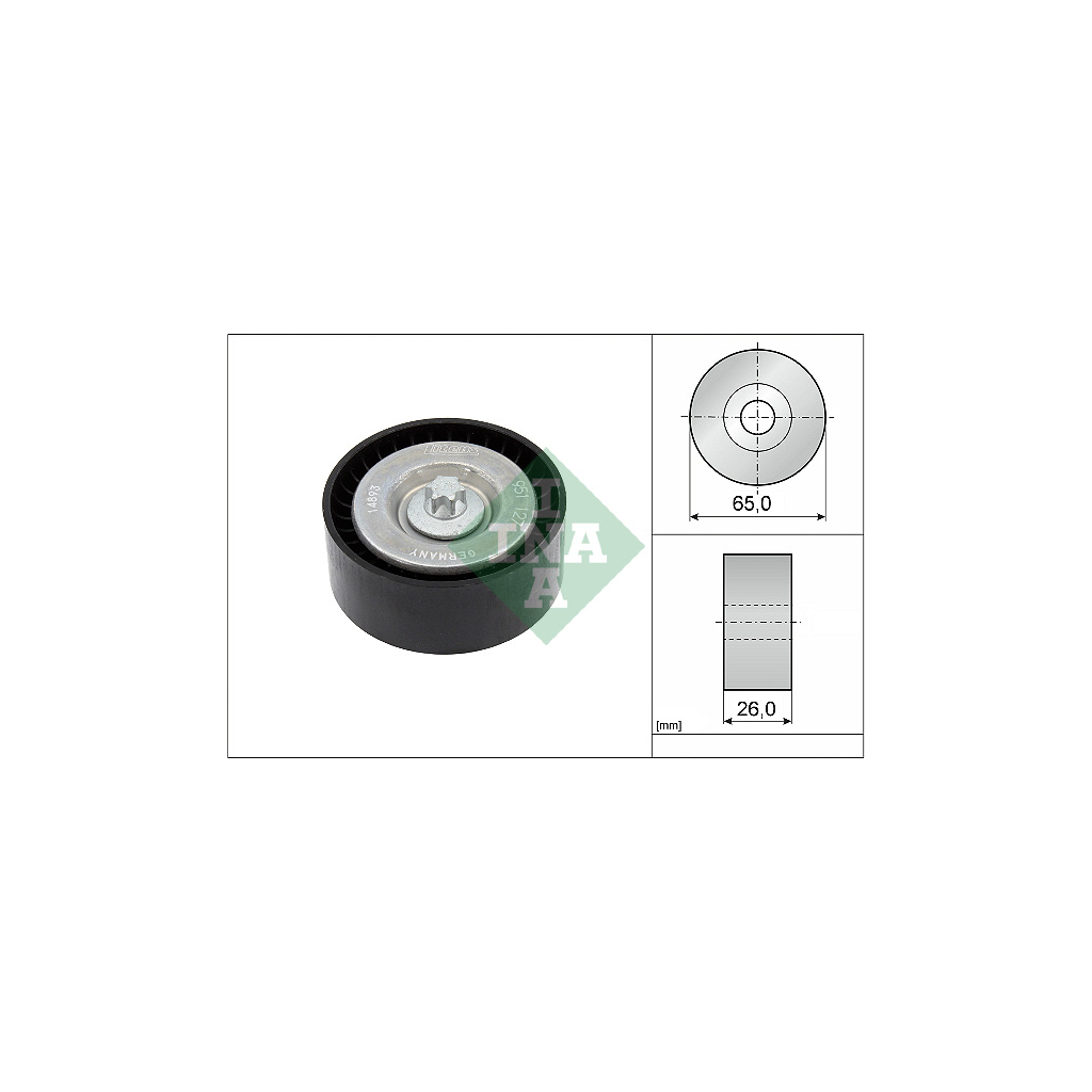 Ролик натягувача ременя INA 532 0630 10 Ролик натягувача ременя INA 532 0630 10