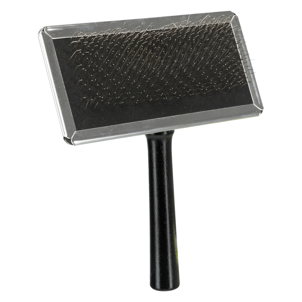 Гребінець для тварин Trixie для догляду за шерстю і підшерстям у собак 14х11.5 см (4011905023564)