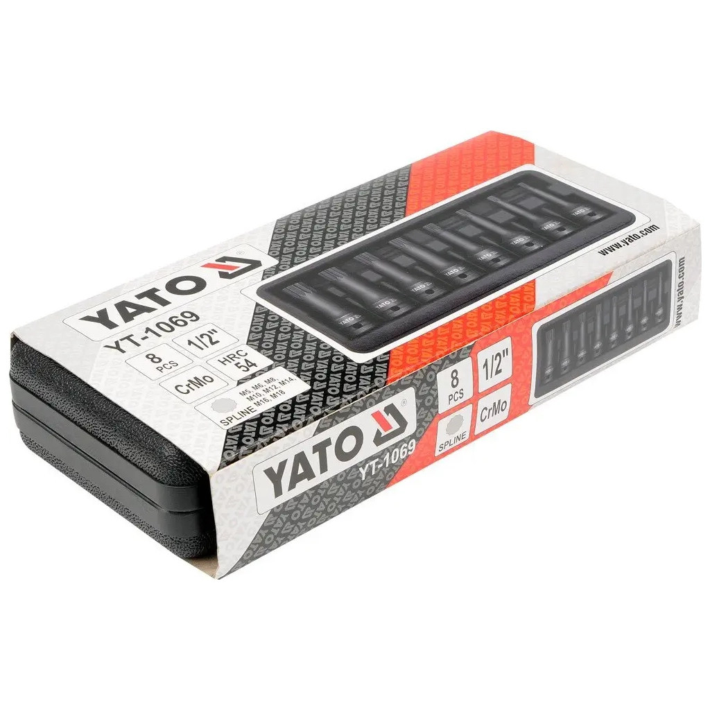 Набір головок Yato YT-1069