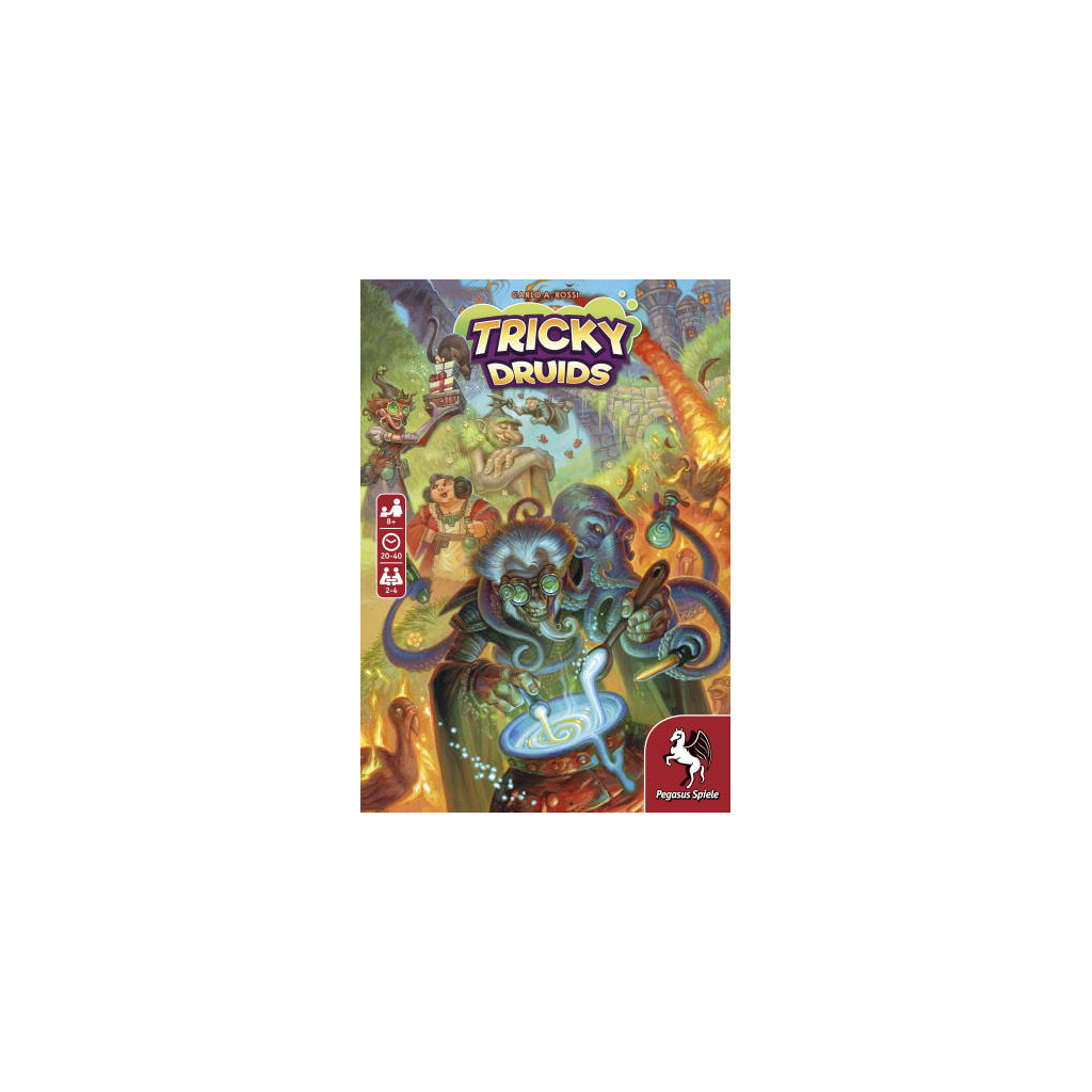 Настільна гра Pegasus Spiele Хитрі Друїди (Tricky Druids) англійська (PS054) Настільна гра Pegasus Spiele Хитрі Друїди (Tricky Druids) англійська (PS054)