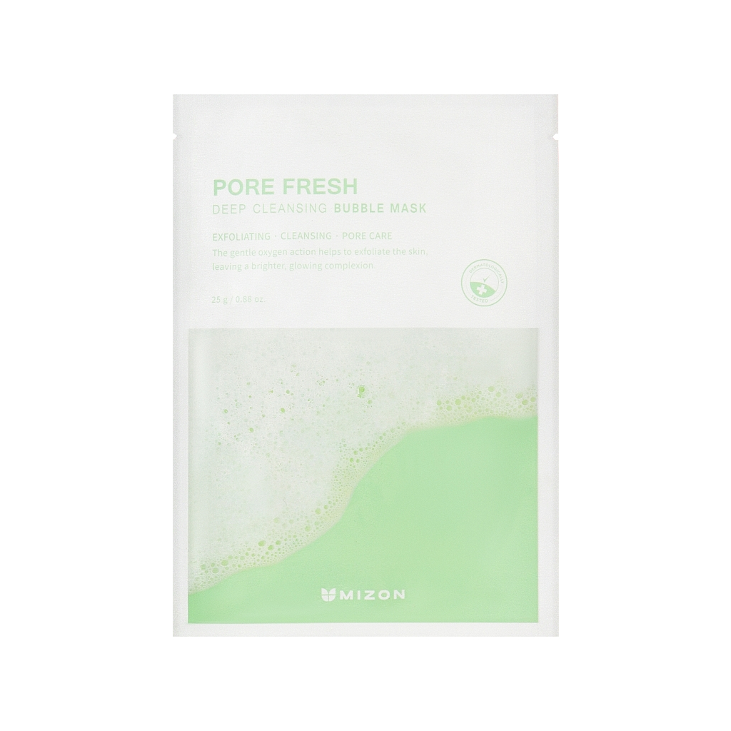 Маска для обличчя Mizon Pore Fresh Deep Cleansing Bubble Mask 25 г (8809663754198)