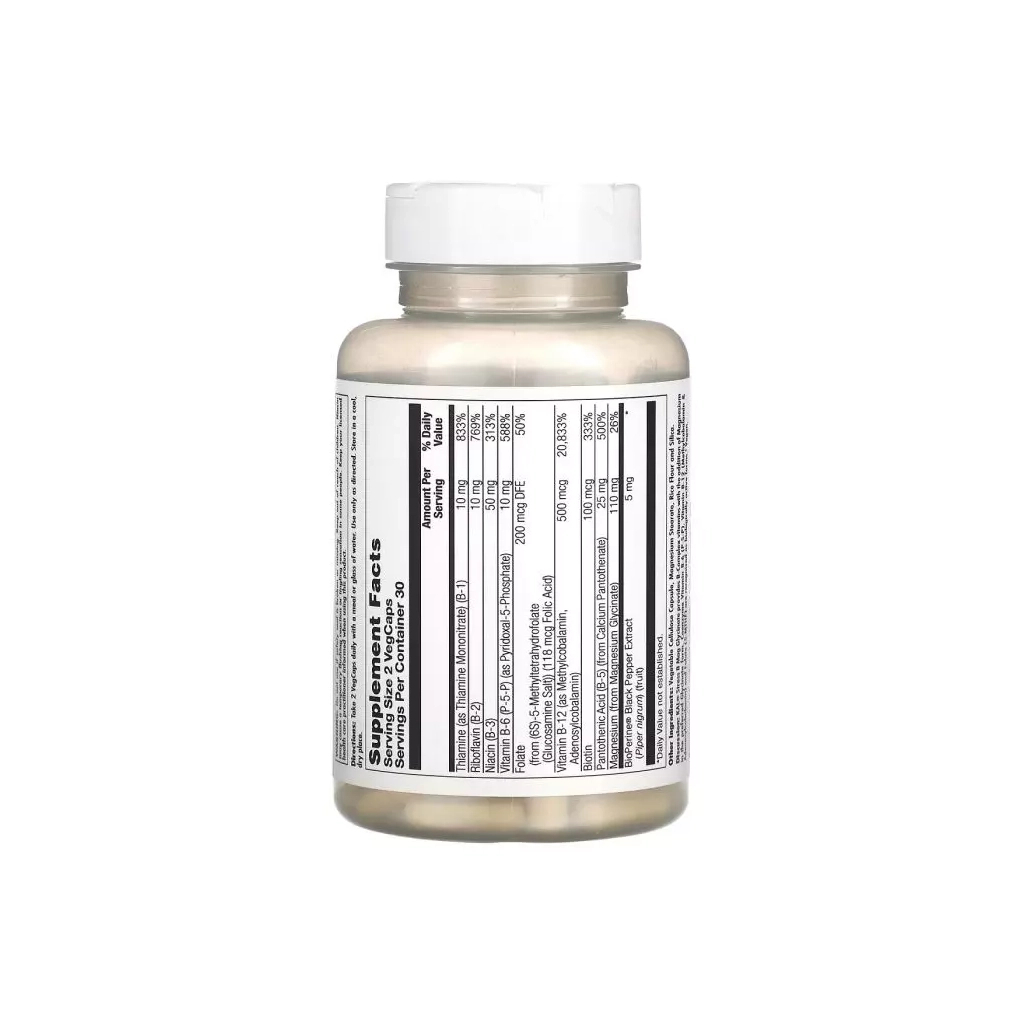 Вітамінно-мінеральний комплекс KAL Магній гліцинат та вітаміни групи B від стресу, Stress B Mag G (CAL-89160)