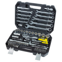 Sigma tool set of sockets and bits 1/4", 1/2" 82pcs CrV mid (6001551)