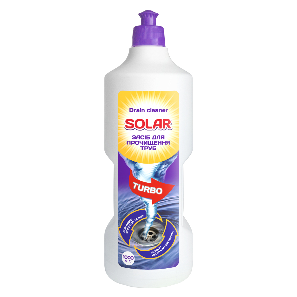 Засіб для прочищення труб Solar Household 1000 г (4820269930100) Засіб для прочищення труб Solar Household 1000 г (4820269930100)