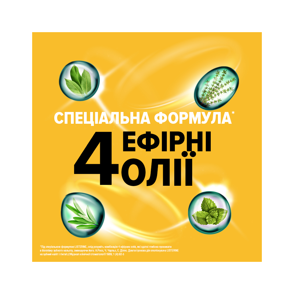 Ополіскувач для порожнини рота Listerine Свіжість імбиру та лайму 500 мл (3574661562056)