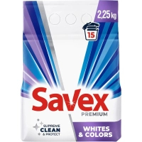 Washing powder Savex Premium Whites & Colors 2.25 kg (3800024047879)