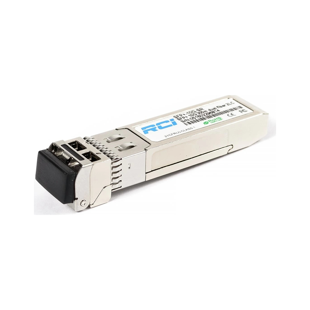 Модуль SFP 10Gbps, 300m, 2LC, Tx850nm RCI (SFP+-10GB-SR)