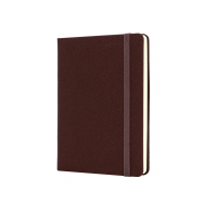 Notebook Optima A6 NAMIB, hard cover, rubber, white block line, burgundy (O20387-18)
